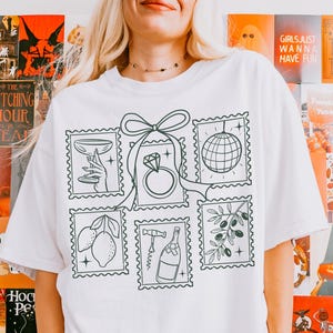 Mamma Mia Honey Honey Doodle Bachelorette Shirt, Custom Disco Bach Trip Comfort Color Tee, Italian Wedding Bride Tshirt, Dance Bridal Shower