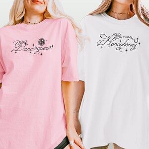 Mamma Mia Honey Honey Doodle Bachelorette Shirt, Custom Disco Bach Trip Comfort Color Tee, Matching Bride Squad Tshirt, Dance Bridal Shower