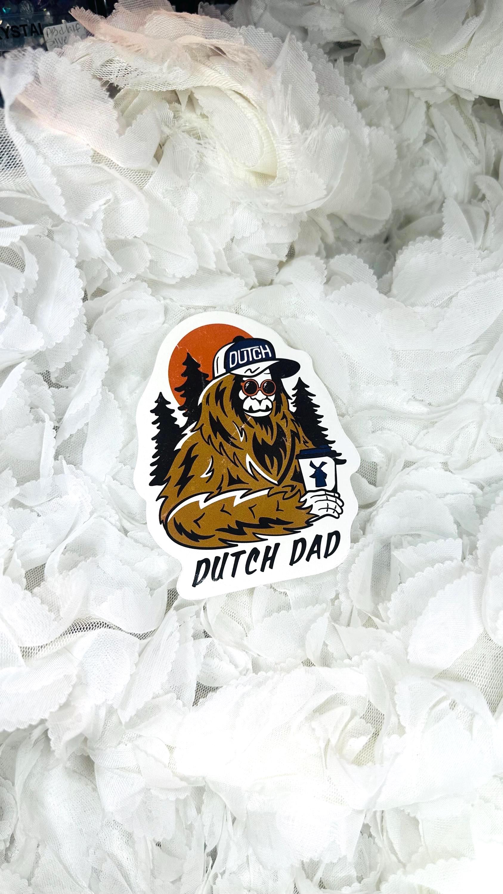 Dutch Lady Sticker Dutch Bros Stickers/ Accessories - Etsy