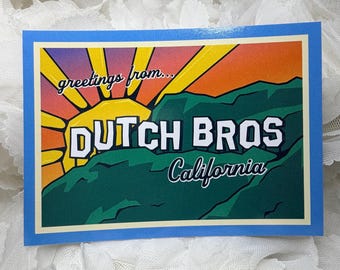 EXCLUSIVE Dutch Bros June 10 2026 State California Sticker