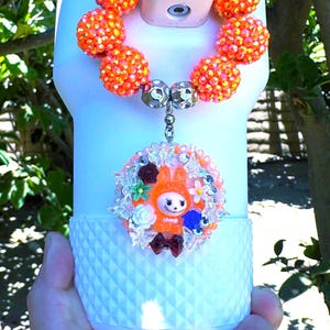 La Bubu Keychain/ Tumbler Straw Topper Accessory/ Stanley Cup Charm/ Handbag/ Backpack Accessories