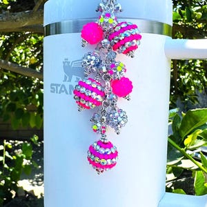 Stanley Cup Charm/ Tumbler Straw Accessory/ Keychain/ Handbag/ Backpack Accessories