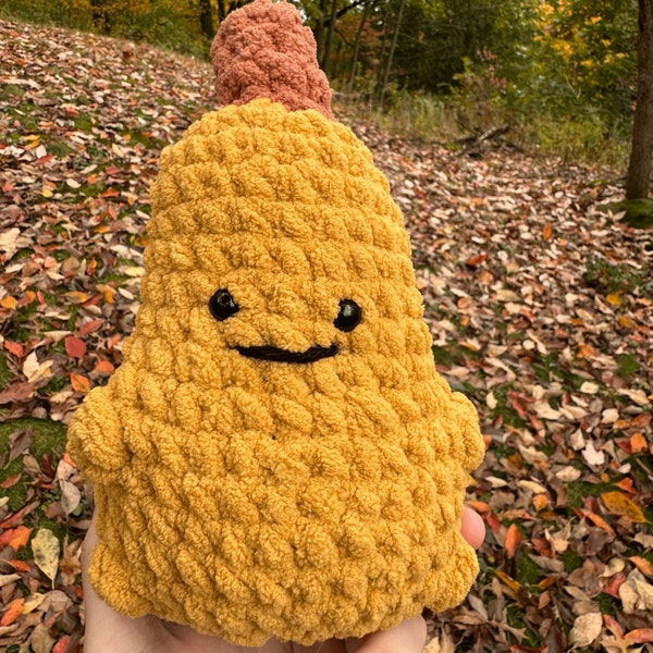 Crochet BUTTernut Squash plush