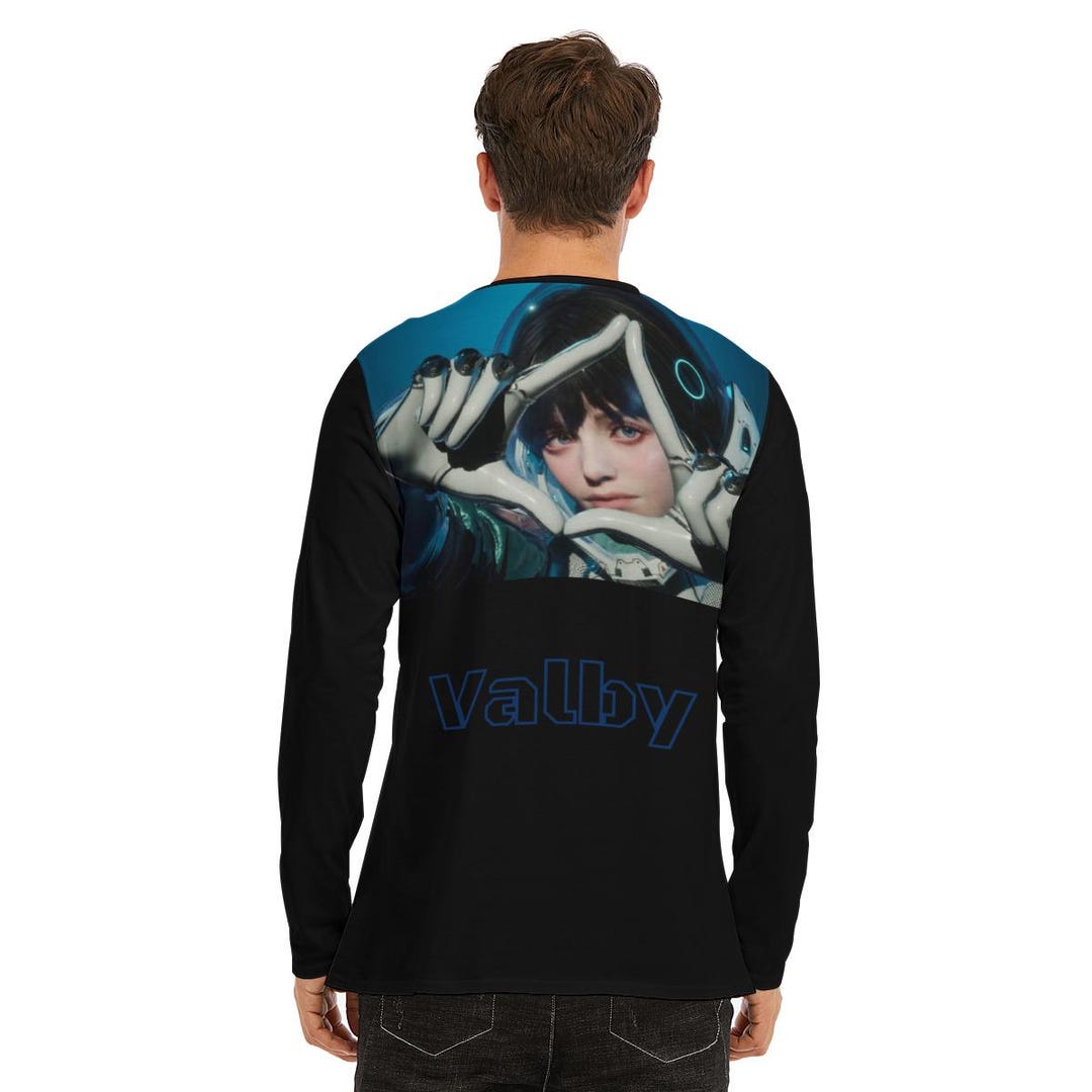 The First Descendant Valby Character Long Sleeve T-shirt 190GSM Cotton ...