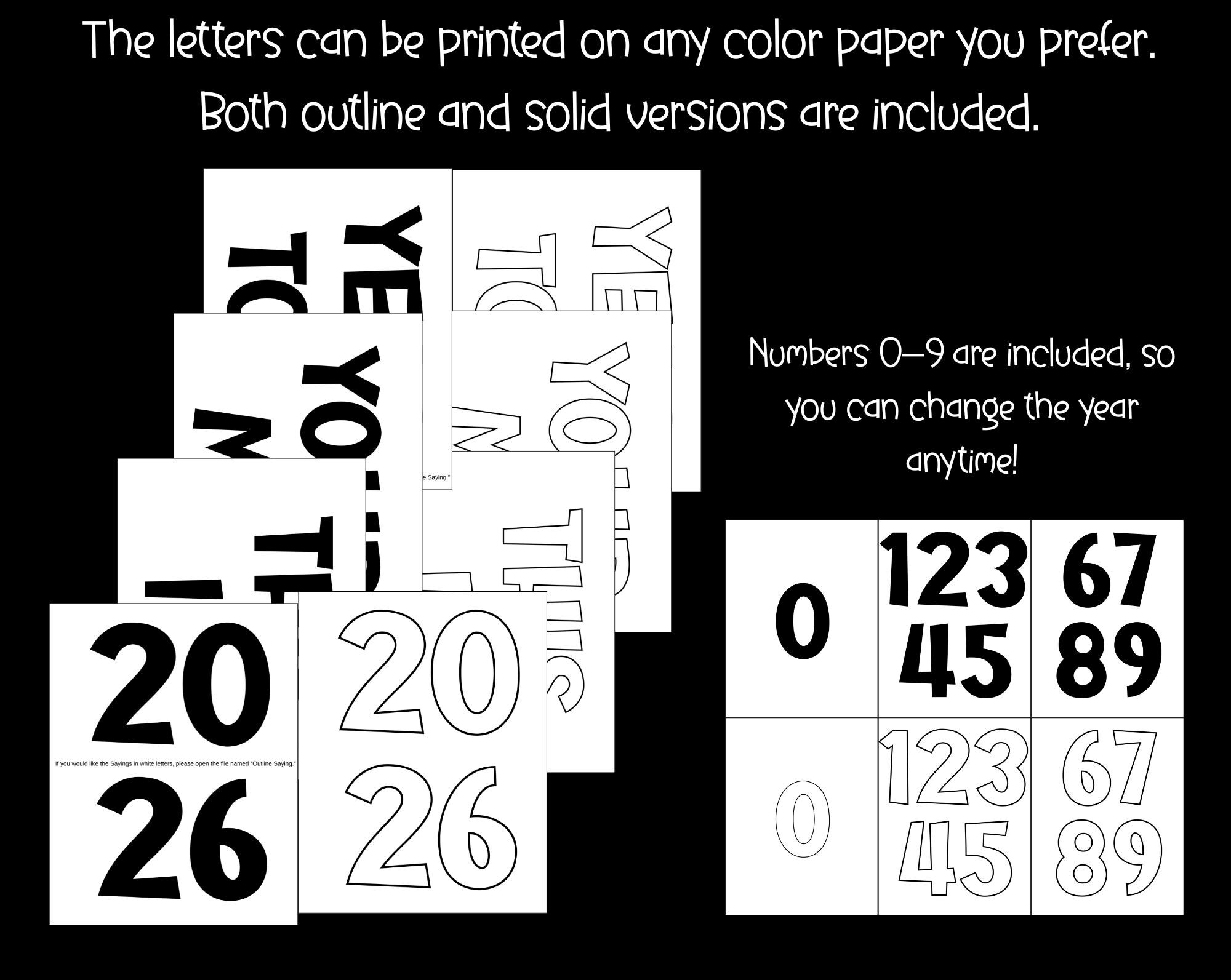 New Year 2026 Bulletin Board Kit | January Classroom Decor | Printable ...