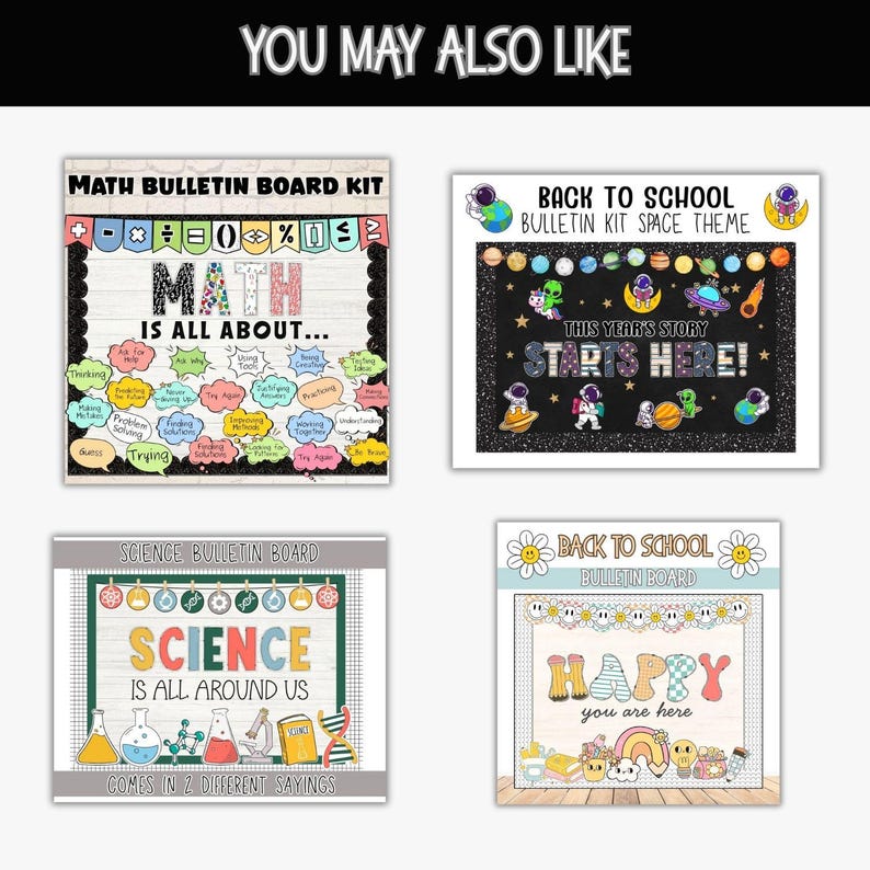 Back to School Bulletin Board | Composition Notebook Theme | Editable ...