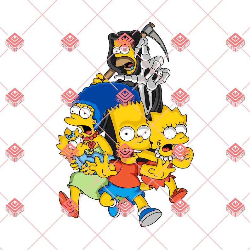 The Simpson Family Png, Jpg, Eps, Svg, Digital File - Etsy