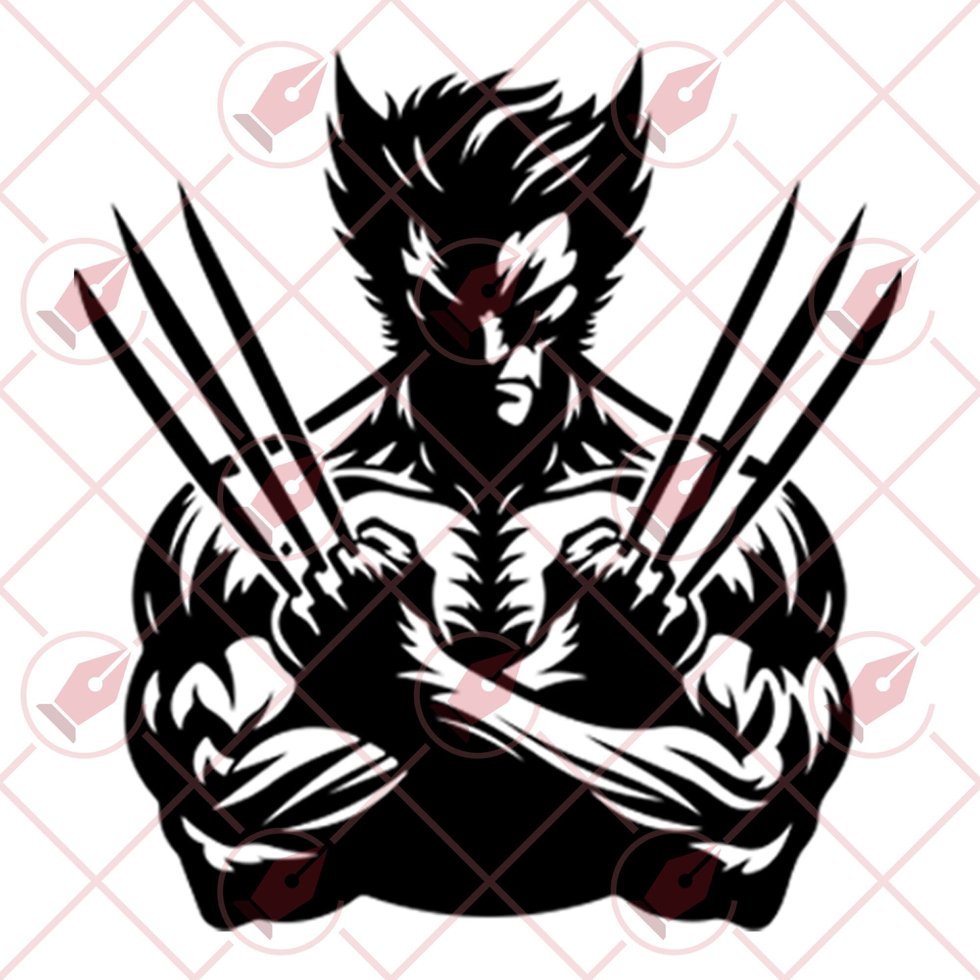 Wolverine Pack Eps, Png, Svg - Etsy