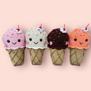 Ice Cream Cone Plushies