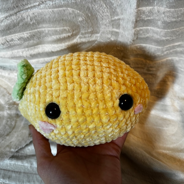 Crochet Lemon Plushie