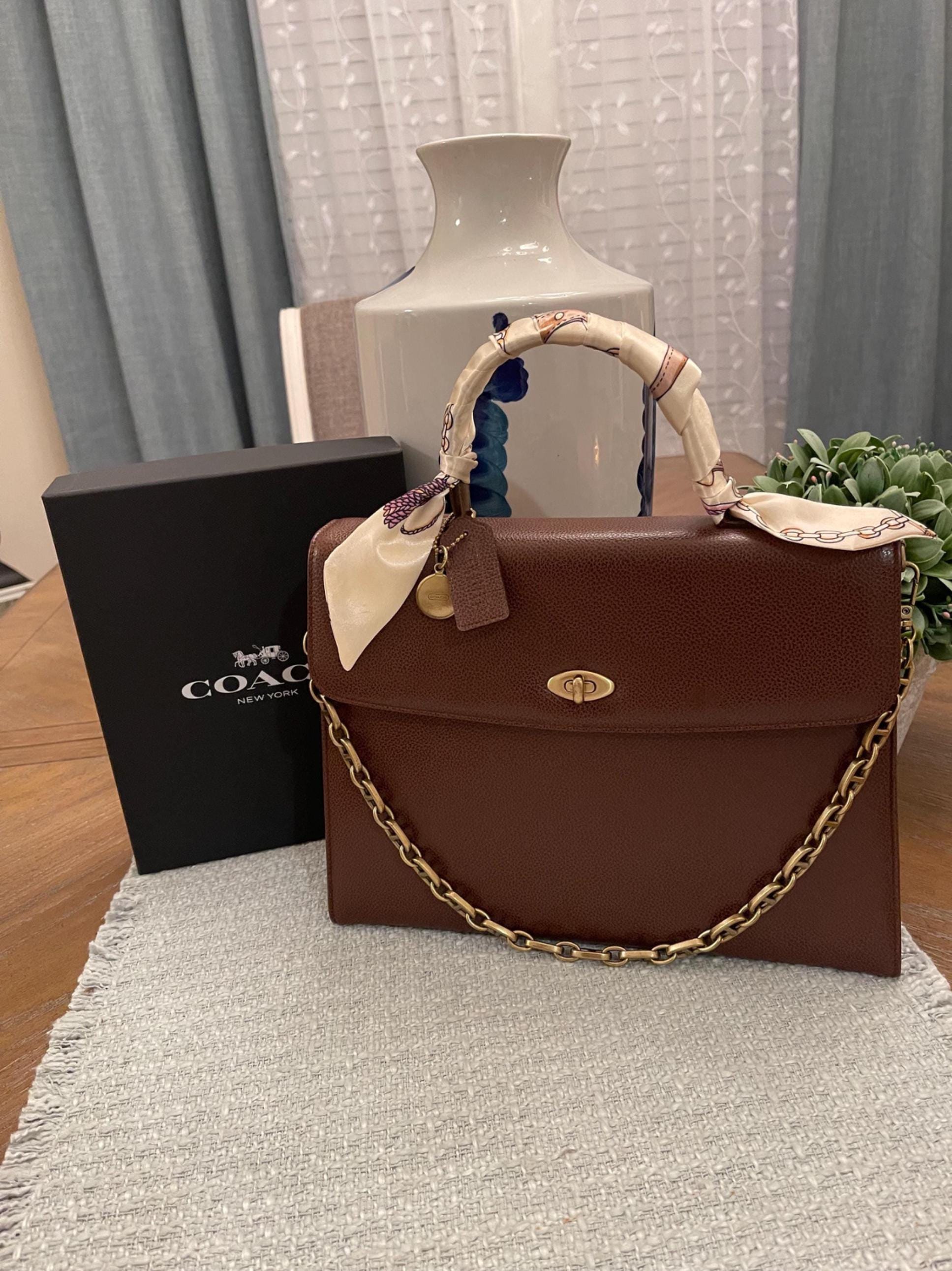 RARE Vintage Coach Madison Copley #4414| |classic Top Handle Purse 