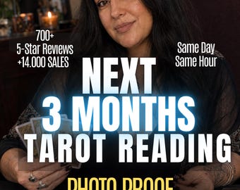 Next 3 Months Tarot Reading | Love, Career and Life Predictions | Near Future Psychic Forecast & Personalized Guidance | Real Spread Photos