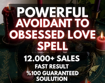 Avoidant Partner Attachment Spell | Deep Soul Binding Ritual | Heal Distance & Reconciliation | Same Day Digital Report | Restore Connection