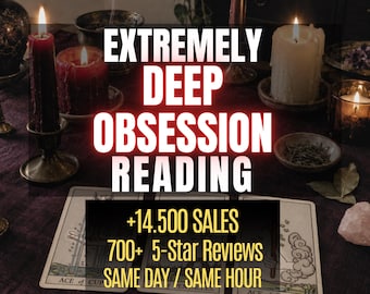 Deep Obsession Reading | Is He Obsessed and Ready to Commit? | Exact Thoughts, Hidden Feelings, Desire, Passion and Love Insight