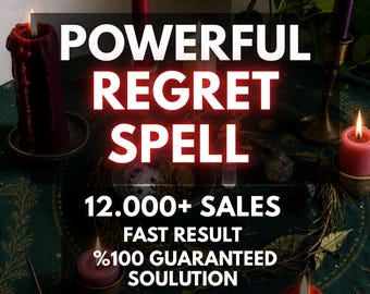 Same Day Apologize Spell | Deep Regret & Remorse Ritual | End the Silence and Reconciliation | Digital Report | Reveal Regret and Reflection