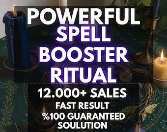 Powerful Spell Booster Ritual | Supercharge Any Casting | Awaken Ancient Forces and Seal Your Intent | Strengthen Your Existing Work