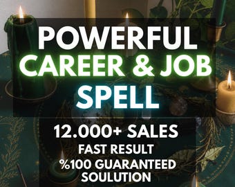 Powerful Job Spell | Dream Job & Career Advancement | Promotion, Success | SAME DAY Casting, Fast Results | Move Toward Career Success