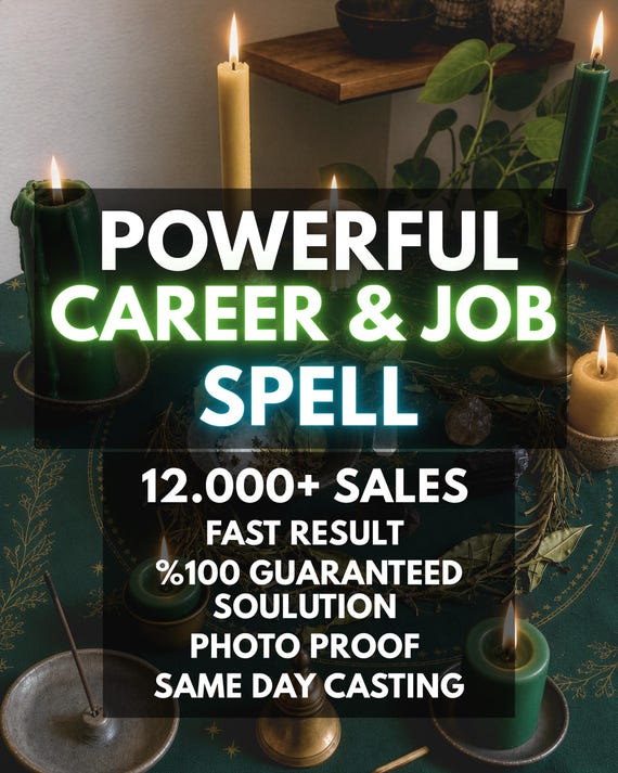 Powerful Job Spell | Dream Job & Career Advancement | Promotion, Success | SAME DAY Casting, Fast Results | Move Toward Career Success