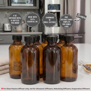 Wholesale Bulk Non-toxic 100% Pure Essential Oil Reed Diffuser Refill for Aromatherapy, White Label for Retailer, Boutique, Event/Party Gift