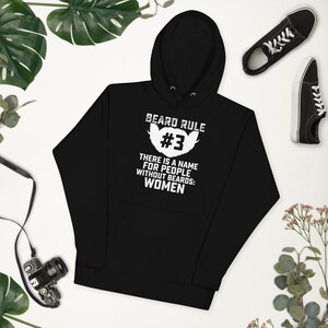 There Is a Name For People Without Beards Women Hoodie, Beard Enthusiast Sweatshirt, Funny Beard Quote Pullover, Beard Lover Hoodie