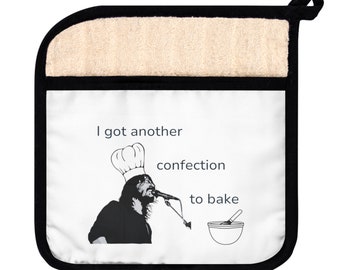 I Got Another Confection to Bake Pot Holder with Pocket