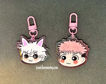 JJK Gojo and Itadori 2'' Acrylic Keychains