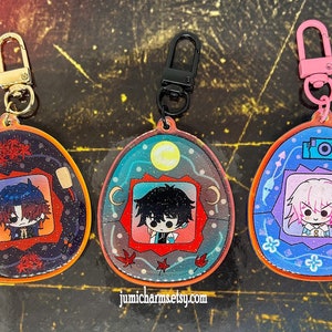 Honkai Star Rail Rainbow Tamagotchi Keychains | Dan Heng, March 7th, and Blade
