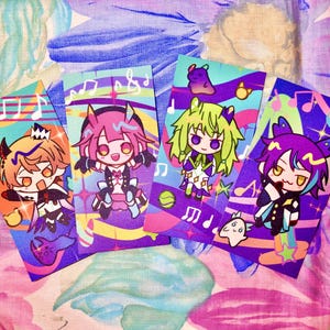 Proyecto Sekai Wonderlands x Showtime WxS Marcadores de extraterrestres / Tsukasa, Emu, Nene, Rui