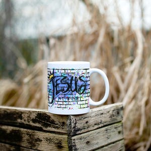 Old School love for Jesus| Christian Gift, Jesus Mug, Scripture Mug, Christian Mugs, Coffee Mug, Religious Mugs