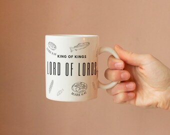 King of Kings| Christian Gift, Jesus Mug, Scripture Mug, Christian Mugs, Coffee Mug, Religious Mugs