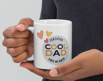 Happy Fathers Day, best dad mug, dad birthday gift