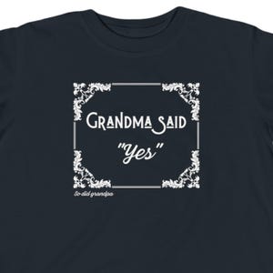 Funny Toddler Shirt from Grandparents as a Birthday gift for Kids