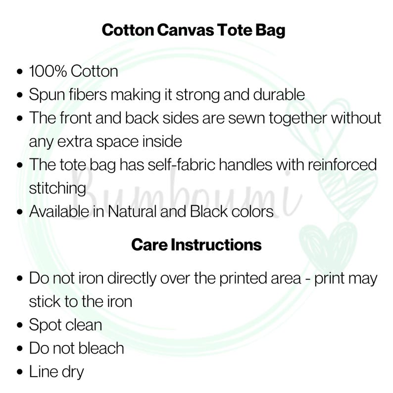 Purple Wildflower Cotton Canvas Tote Bag with Butterflies Pretty Dainty Flower Bag image 4