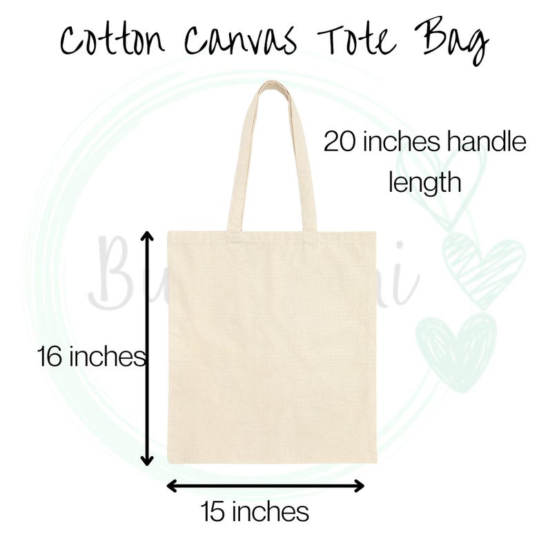 Purple Wildflower Cotton Canvas Tote Bag with Butterflies Pretty Dainty Flower Bag image 3