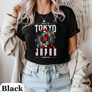 Koi Fish Tokyo Japan Shirt, Koi Japanese Graphic Tee Japan Style Tshirt Japanese Street Shirt Japanese Streetwear Anime Japon T-shirt Gift