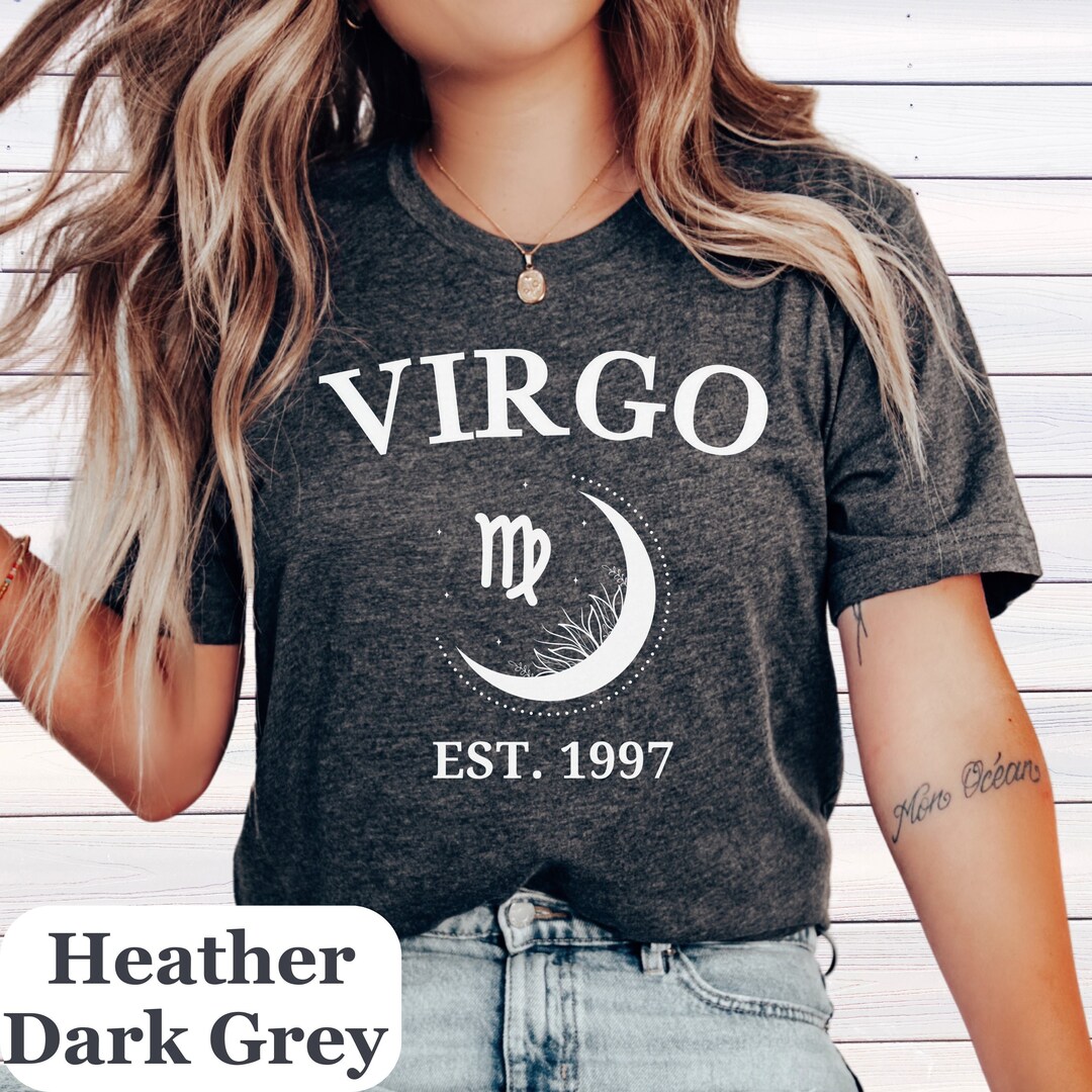 Personalized Virgo Zodiac Shirt Customized Virgo Tshirt Custom Virgo ...