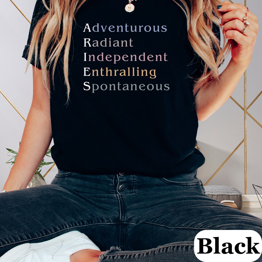 Kaleidoscope Body Shirt Aries Zodiac Print main image 1