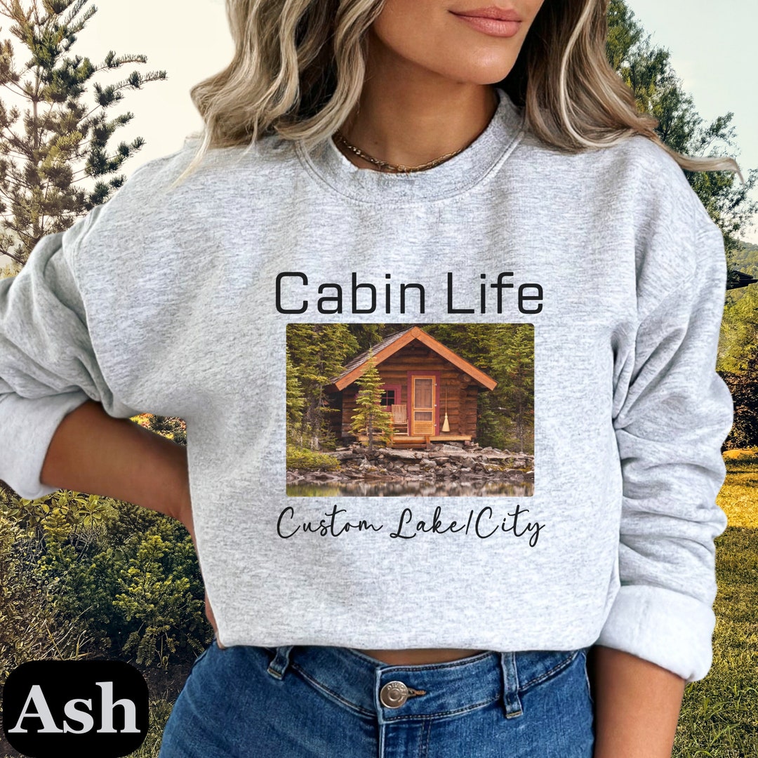 Noffish Women's 'Life Is Better At The Lake' Sweatshirt - Casual Camping Graphic Hoodie