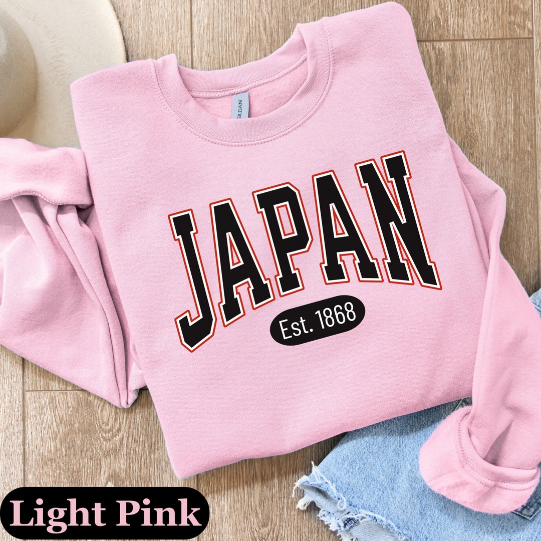 Japan Sweatshirt, Japanese Long Sleeve Shirt Kawaii Sweater Anime ...