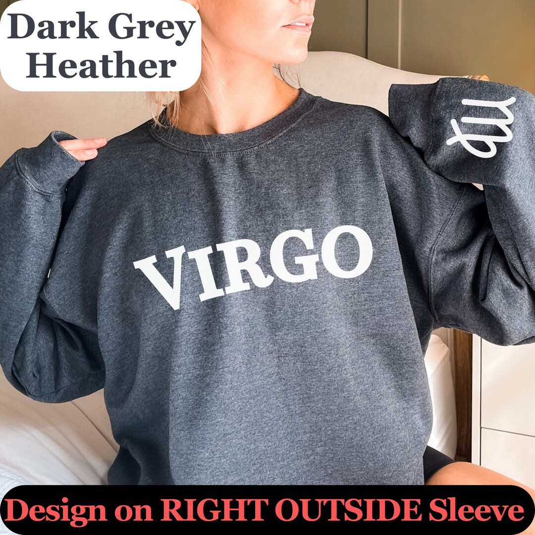 Virgo Sweatshirt Virgo Horoscope Sweatshirt Virgo Crewneck Sweatshirt