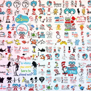 180+ Cat In Hat  File Designs, Green Eggs And Ham Svg, Teacher Design,  Back To School Png, Dr Seu Font, Cricut, Silhouette,UNIQUE DESIGN