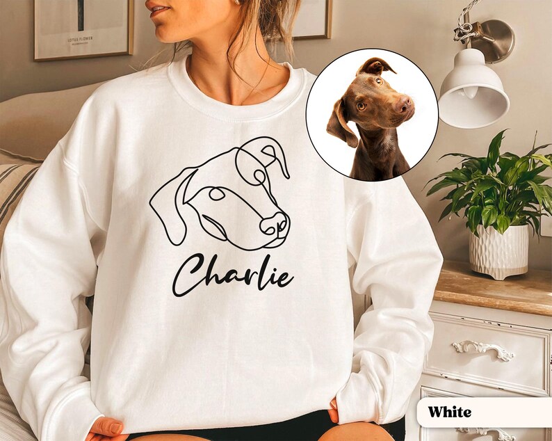Custom Embrodered Portrat From Photo Valentne Couple Hoode