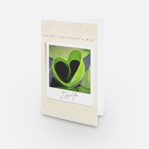 Cœur vert - Joyeuse Saint-Valentin - Je t'aime