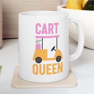 Golf Mug Golf Gifts for Women Gift for Golfer Golf Gift Golf Cart Funny Golf Gifts Coffee Mug for Golfer Golf Gift for Women Coffee Cup