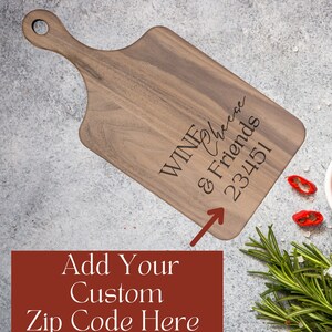 Charcuterie Board Wine and Cheese Board Engraved Cheese Board Serving Board Custom Charcuterie Board Christmas Gift Wedding Gift image 2