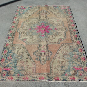 ランナーラグ　ヴィンテージラグ　トルコラグ ヴィンテージ トルコ ランナー ラグ 105 x 222 cm - Etsy 日本