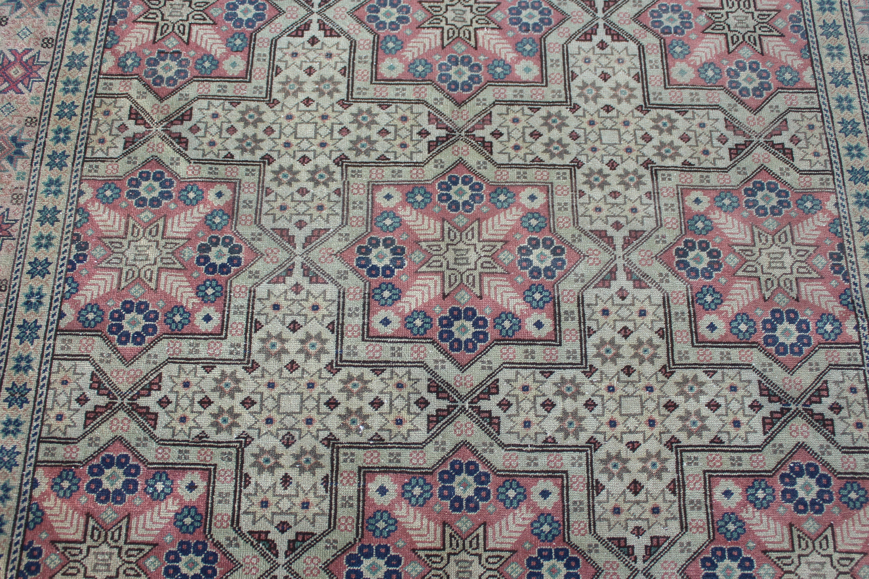 アクセントラグ、トルコラグ、ヴィンテージラグ、カイセリラグ、寝室用