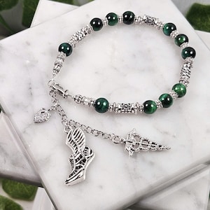 Hermes Prayer Bead Bracelet, Prayers And Jewelry, Greek God, Greek Mythology, Devotional Deity Based Jewelry, Hellenic