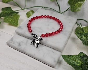 Set charm bracelet, Seth, egyptian god, egyptian mythology, kemetic, devotional jewelry, witchy gift, A part of JNJ's "Devotee" collection
