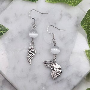 Iris Earrings, Mix Or Match, Pick A Color,  Greek Goddess, Greek Mythology, Devotional Deity Based Jewelry, Goddess Of The Rainbow